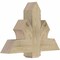 Ekena Millwork Redmond Rough Sawn Timber Gable Bracket, Douglas Fir, 36"W x 24"H x 6"D x 6"F, 16/12 Pitch GBW036X24X0606RED00RDF - alternate 2